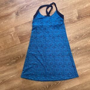 Patagonia Women's Blue Morning Glory Dress Medium Like New!